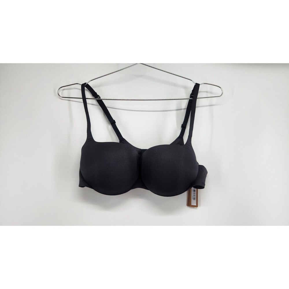 Skims 36A Black Onyx Ultimate Push Up Balconette Bra Ba-BAL-5486W NWT Comfort